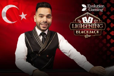 Lightning Blackjack live table